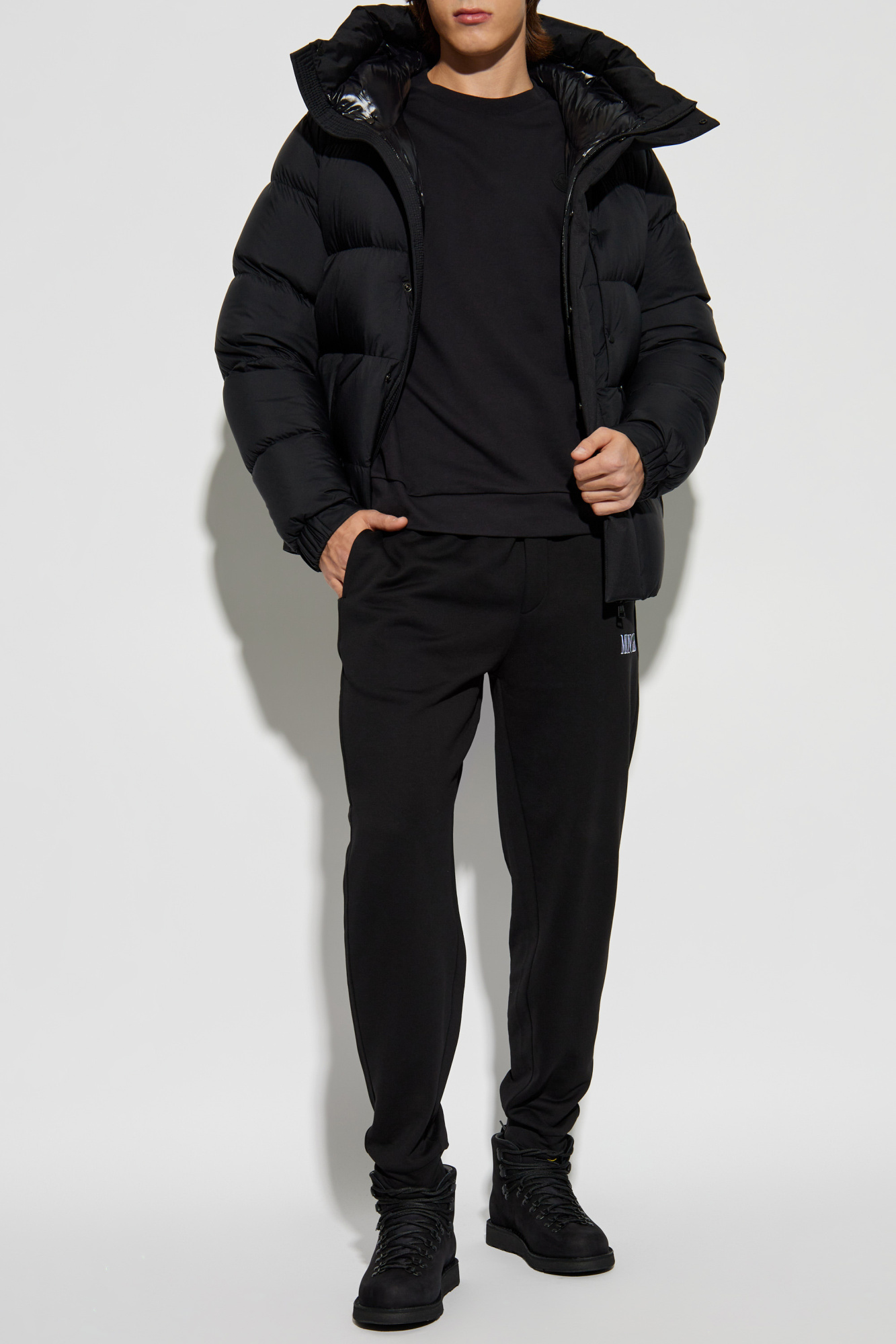 Black Sweatpants with logo Moncler - Vitkac GB